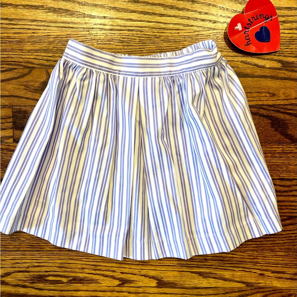 HARTSTRINGS Blue Pinstripe skirt